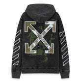 Arrow-Print Hoodie