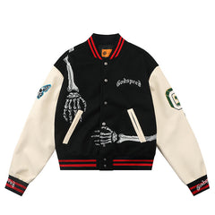 R.O.D Varsity Jacket V2 Black/Red
