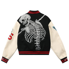 R.O.D Varsity Jacket V2 Black/Red