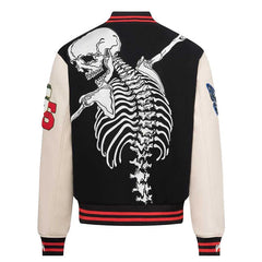 R.O.D Varsity Jacket V2 Black/Red
