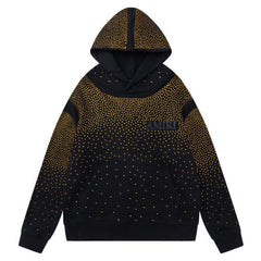 Crystal-Embellished Hoodie