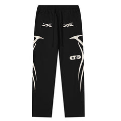 Sports Jet Black / Red Sweatpants
