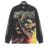 Skeleton Racer Trophy Long Sleeve T-Shirt