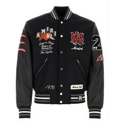 Varsity Vintage Patch Bomber Jacket