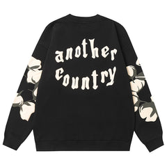 Kapok Pattern Printed Sweatshirts