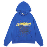 Spider Web Hoodie-Blue #8207