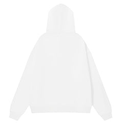 Logo Pattern Printed Hoodie