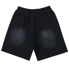 Graffiti Washed Shorts