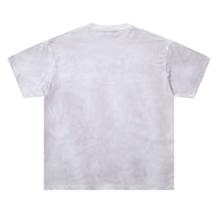 Dog Pattern Rhinestone Tee