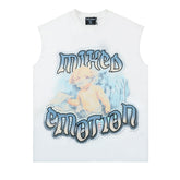 White Angel Sleeveless Tee