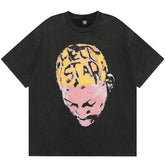 Rodman Portrait Head foam print Tee