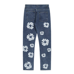 Cotton Wreath Jeans
