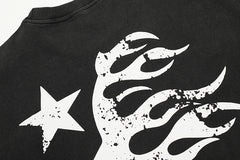 Rodman Portrait Head foam print Tee