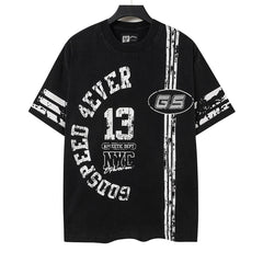Alphabet Number Printed T-shirt #G6365/G5365