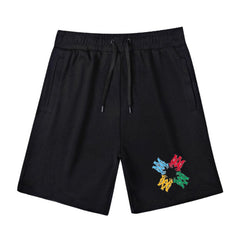 Logo Pattern Printed Short