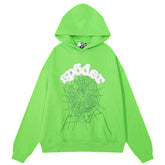 Spider Web Hoodie-Green #8208