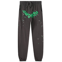 Logo Foam Printing Pant-Brown #8309