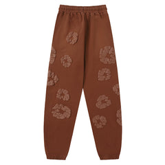 kapok Flower Pattern Printed Sweatpant