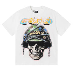 Skull Pattern T-shirt #G1190/G3190