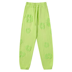 kapok Flower Pattern Printed Sweatpant