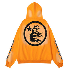 Fire Hoodie Orange