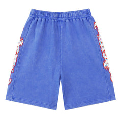 Lettering Pattern Shorts #8770