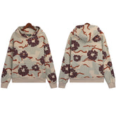 Cotton Wreath Camouflage Hoodie
