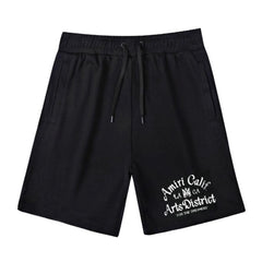 Logo Pattern Printed Short