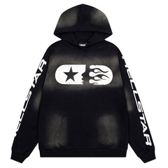 Studios Logo Printed Zip Hoodie