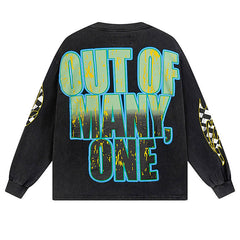 Sunset Drift Layered Long Sleeve T-Shirt