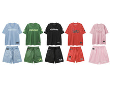 CH Mesh Cross Print Shorts #C1002