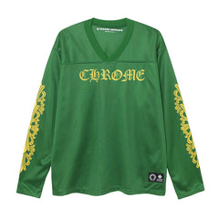CH Mesh Cross Print Long Sleeved T-shirt #C1003