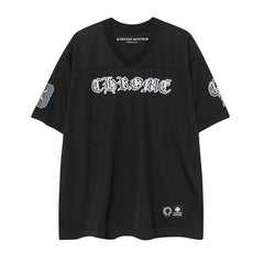 CH Mesh Cross Print T-shirt #C1001