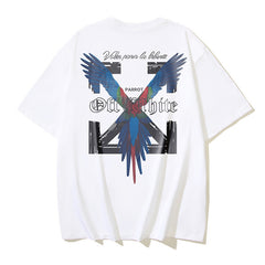Parrot Pattern T-shirt