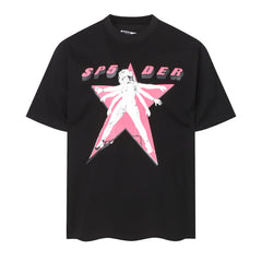 Letter Pattern T-shirt #S T007