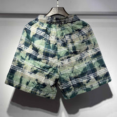 Letter Embroidery Shorts