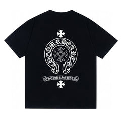 CH Patterned Cotton T-shirt