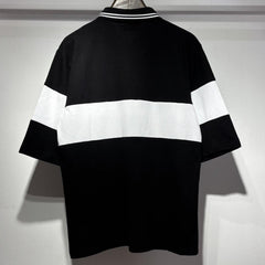 Letter Print Collar Shirt