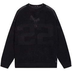 22 Crew Open Stitch Sweaters