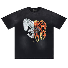 Flaming Eagle Wings T-shirt