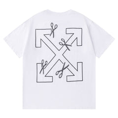 Scissors Pattern T-shirt