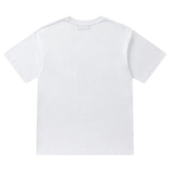 Staggered Logo Print Cotton Jersey T-Shirt