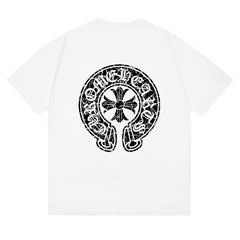 CH Patterned Cotton T-shirt