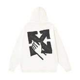 Hand Arrow Boxy Hoodies