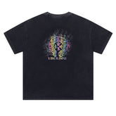 CH Washed Distressed Cotton T-shirt