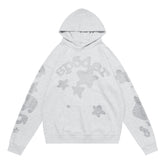 Rhinestone Pattern Hoodie