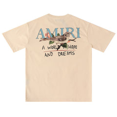 Bird Pattern T-Shirt
