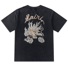 Embroidered Dragon T-shirt