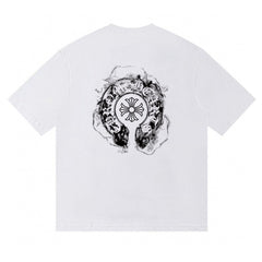 CH Patterned Cotton T-shirt