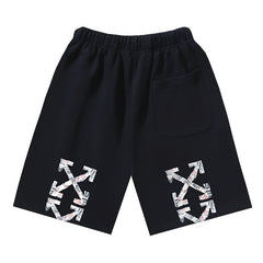 Letter Pattern Shorts